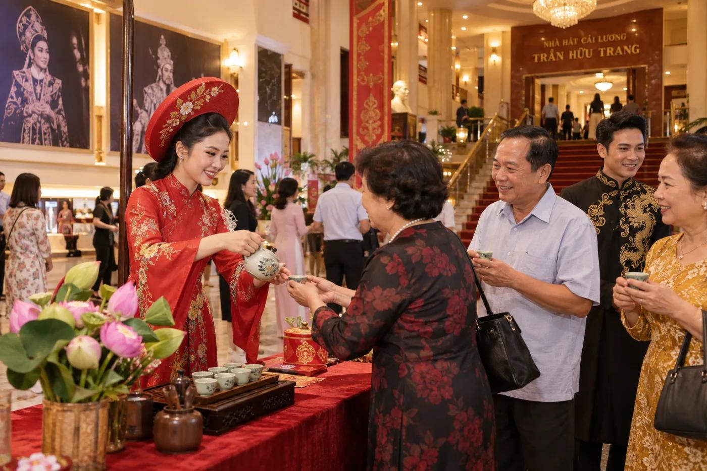 Thưởng trà & ẩm thực truyền thống